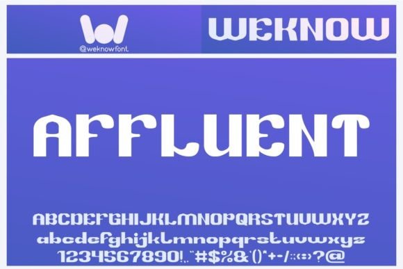 Affluent: A Luxury Sans Serif Font for Editorial Design