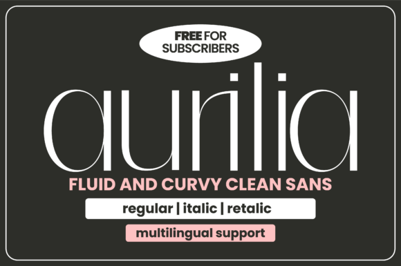 Aurilia Font Review: A Premium Sans Serif for Modern Design