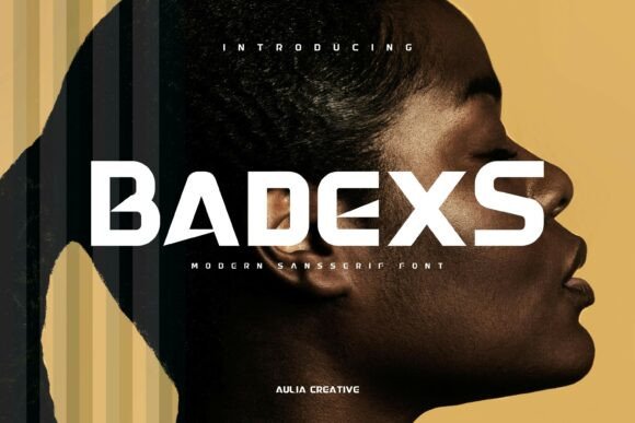 Badexs: The Unique Sans Serif Font for Makers