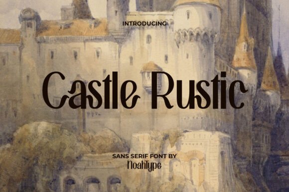 Castle Rustic: A Retro Sans Serif for Bold Branding