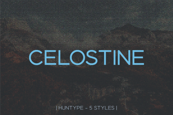 Celostine Sans Serif Font for Modern Campaigns