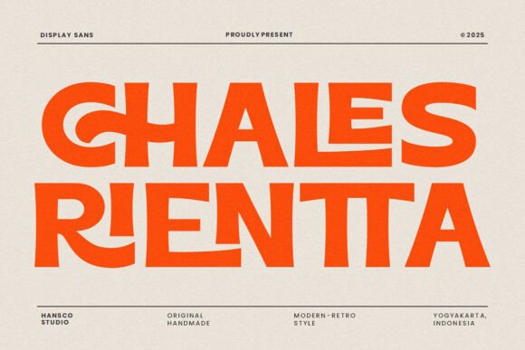 Chales Rientta: A Maker's Review of This Unique Sans Serif Font