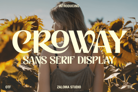 Croway: The Elegant Sans Serif Display Font for Crafters