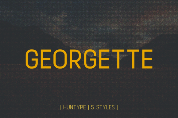 Georgette Sans Serif Font for Modern Brands
