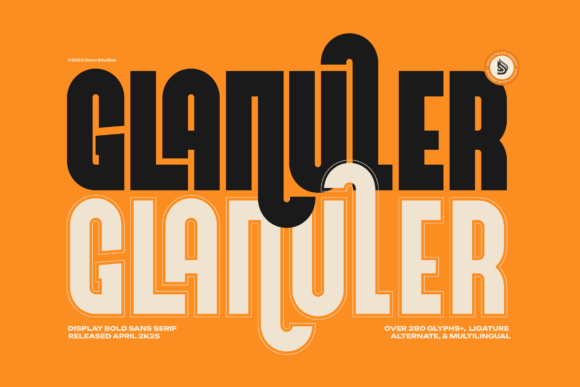 Glanuler: The Bold Sans Serif Font for High-Impact Marketing