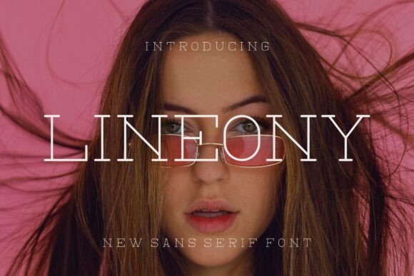 Lineony: A Delicate Sans Serif for Elegant Editorial Design