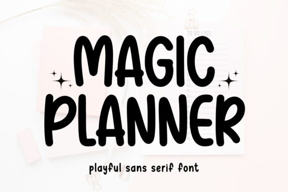 Magic Planner: A Neat Sans Serif Font for Modern Branding
