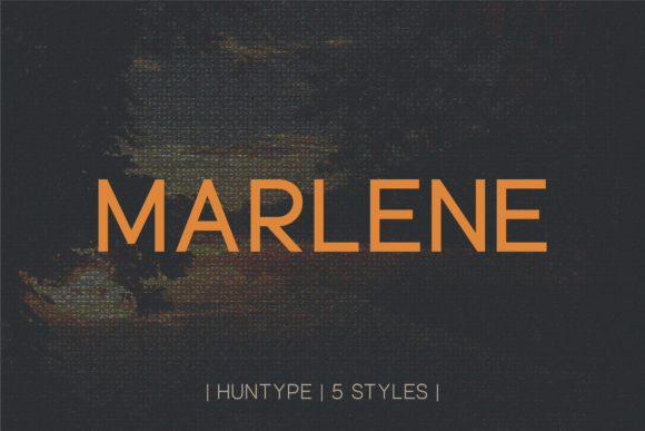 Marlene: A Modern Sans Serif Font for Editorial Design