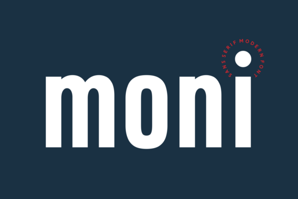Moni: A Modern Sans Serif for Editorial Elegance