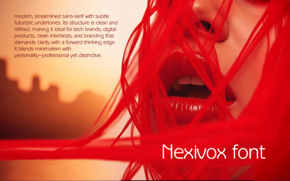 Nexivox: A Modern Sans Serif for Editorial Design