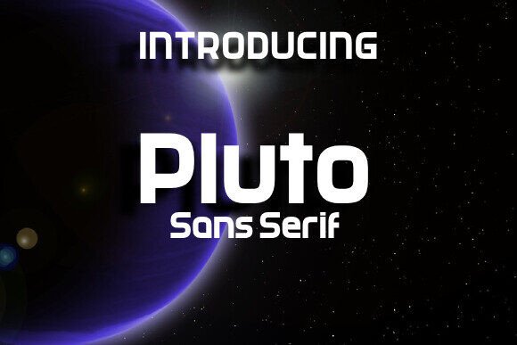 Pluto: A Stylish Sans Serif Font for Makers