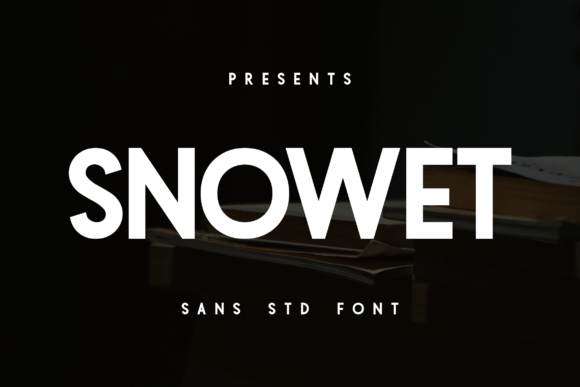 Snowet: A Modern Sans Serif for Editorial Design