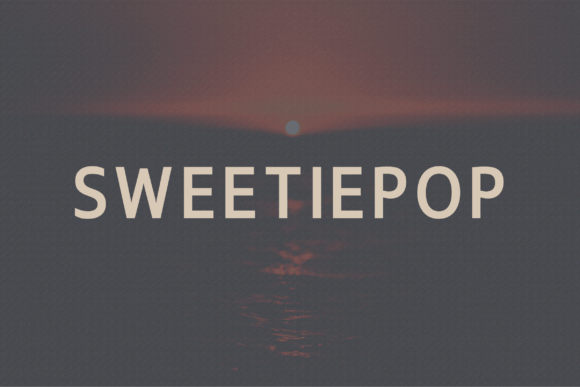 Sweetiepop: A Modern Sans Serif Typeface for Makers