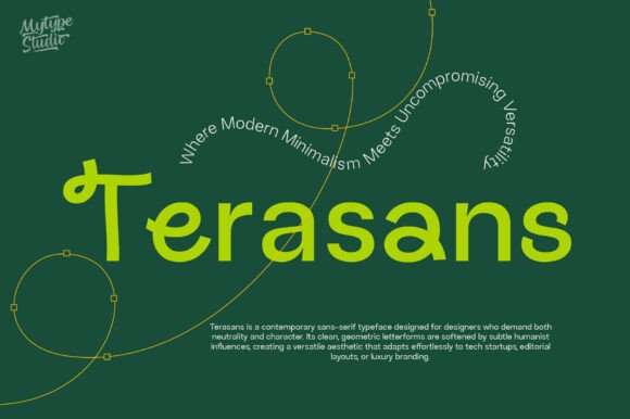 Terasans: A Sleek Sans Serif Typeface for Impact