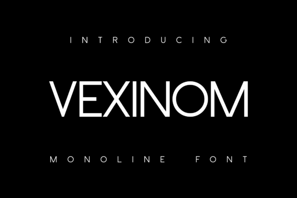 Vexinom: A Bold Sans Serif Font for Modern Brands