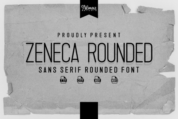 Zeneca Rounded: A Minimalist Sans Serif for Editorial Design